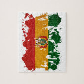 Puzzle Drapeau de la Bolivie (Vertical)