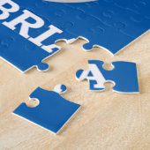 Puzzle Drapeau de la Calabre (Italie) (Côté)