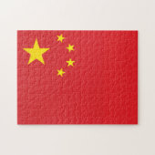 Puzzle Drapeau de la Chine (Horizontal)
