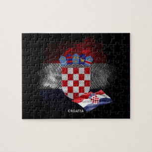 Puzzle Drapeau de la Croatie