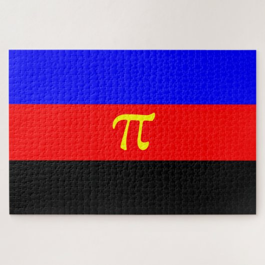 Puzzle Drapeau de la Fierté polyamérale (Horizontal)