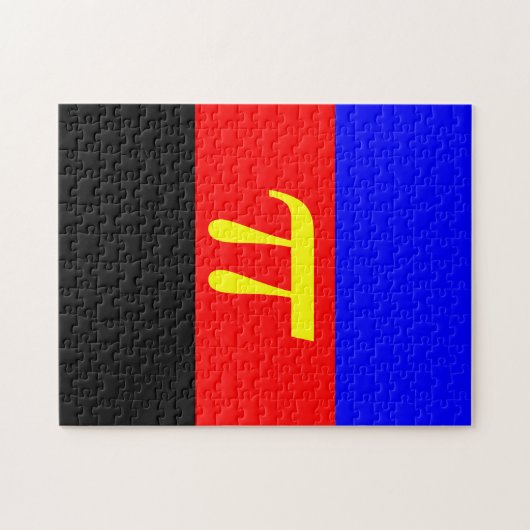 Puzzle Drapeau de la Fierté polyamérale (Horizontal)