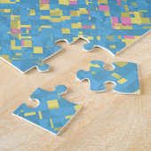 Puzzle Drapeau de la Fierté Polygenre Pixellée Trippy (Côté)