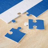 Puzzle Drapeau de la Grèce (Côté)