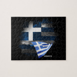 Puzzle Drapeau de la Grèce