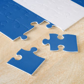 Puzzle Drapeau de la Grèce (Côté)