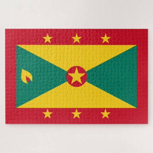 Puzzle Drapeau de la Grenade (Horizontal)