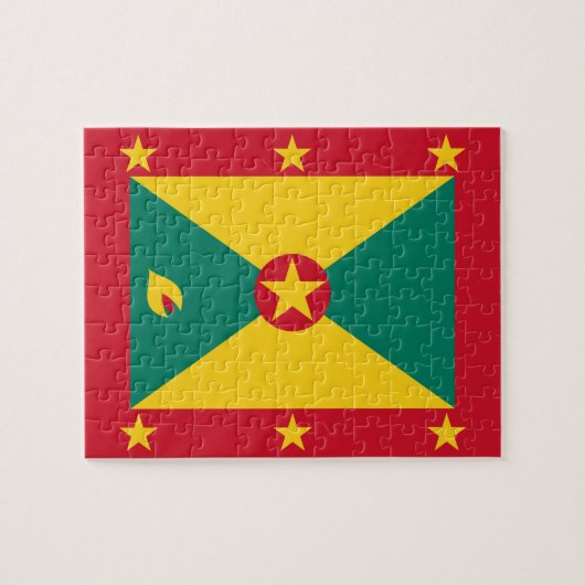 Puzzle Drapeau de la Grenade (Horizontal)