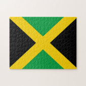 Puzzle Drapeau de la Jamaïque (Horizontal)