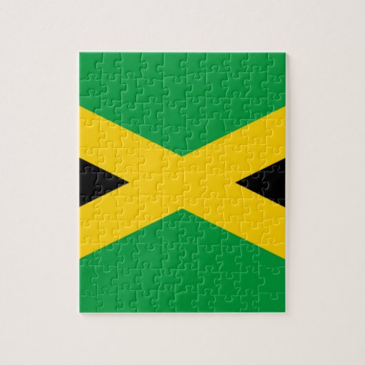 Puzzle Drapeau de la Jamaïque (Vertical)