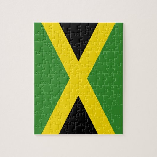 Puzzle Drapeau de la Jamaïque (Vertical)