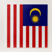 Puzzle Drapeau de la Malaisie (Horizontal)