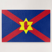 Puzzle Drapeau de la nation Ulster (Irlande du Nord) (Horizontal)