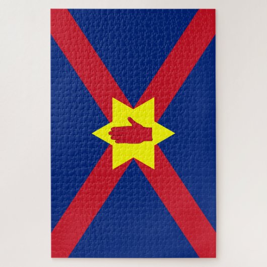 Puzzle Drapeau de la nation Ulster (Irlande du Nord) (Vertical)