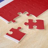 Puzzle Drapeau de la Norvège (Côté)