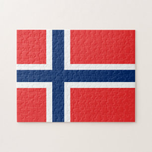 Puzzle Drapeau de la Norvège