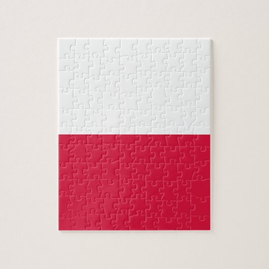 Puzzle Drapeau de la Pologne (Vertical)