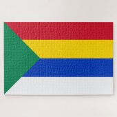 Puzzle Drapeau de la religion druze (Horizontal)