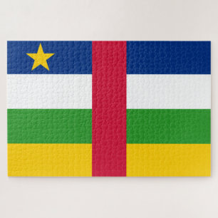 Puzzle Drapeau de la République centrafricaine