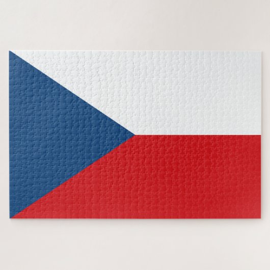 Puzzle Drapeau de la République tchèque (Horizontal)