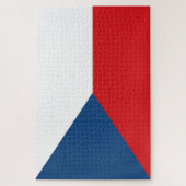 Puzzle Drapeau de la République tchèque (Vertical)