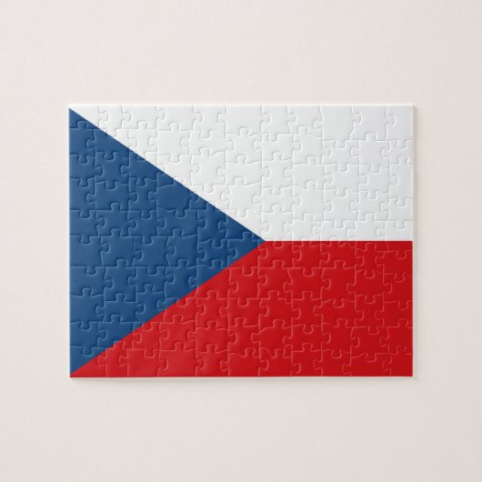 Puzzle Drapeau de la République tchèque (Horizontal)