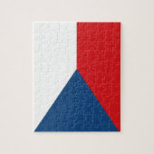 Puzzle Drapeau de la République tchèque (Vertical)