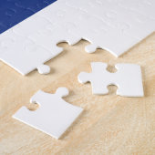 Puzzle drapeau de la Serbie (Côté)