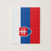 Puzzle Drapeau de la Slovaquie (Vertical)