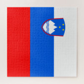 Puzzle Drapeau de la Slovénie (Horizontal)