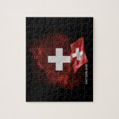 Puzzle drapeau de la Suisse (Vertical)