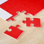 Puzzle Drapeau de la Suisse (Côté)