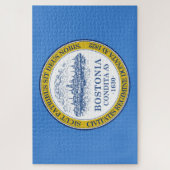 Puzzle Drapeau de la ville de Boston (Massachusetts) (Vertical)