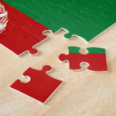 Puzzle Drapeau de l'Afghanistan (Côté)