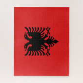 Puzzle Drapeau de l'Albanie (Vertical)