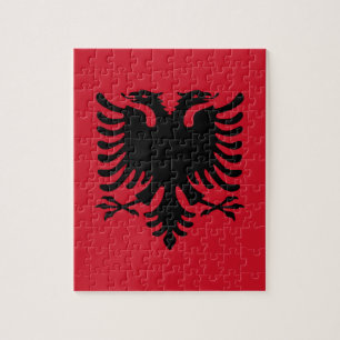 Puzzle Drapeau de l'Albanie