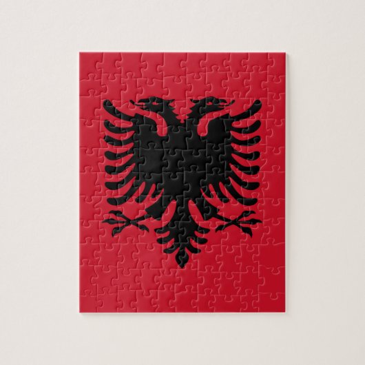 Puzzle Drapeau de l'Albanie (Vertical)