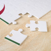 Puzzle Drapeau de l'Algérie (Côté)