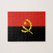 Puzzle Drapeau de l'Angola (Horizontal)