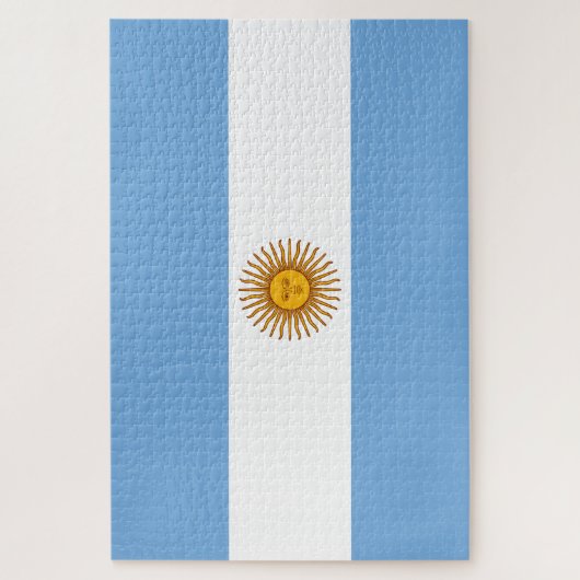Puzzle Drapeau de l'Argentine (Vertical)