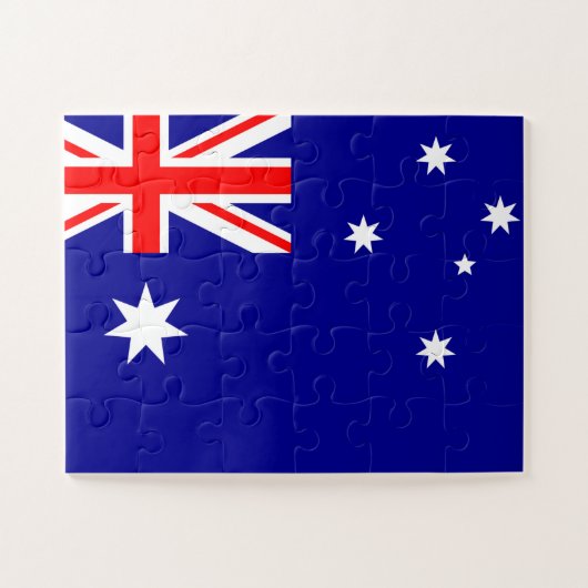 Puzzle Drapeau de l'Australie (Horizontal)