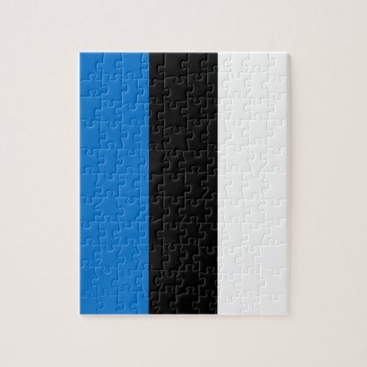 Puzzle Drapeau de l'Estonie (Vertical)