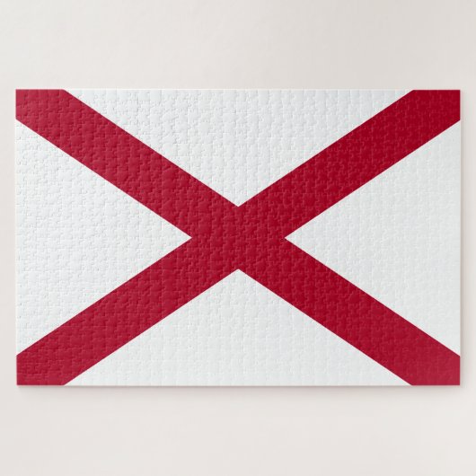 Puzzle Drapeau de l'état de l'Alabama (Horizontal)