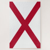 Puzzle Drapeau de l'état de l'Alabama (Vertical)