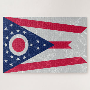 Puzzle Drapeau de l'État de l'Ohio
