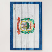 Puzzle Drapeau de l'État de Virginie-Occidentale (Vertical)