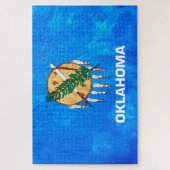 Puzzle Drapeau de l'État d'Oklahoma (Vertical)