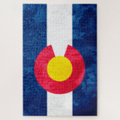 Puzzle Drapeau de l'État du Colorado (Vertical)