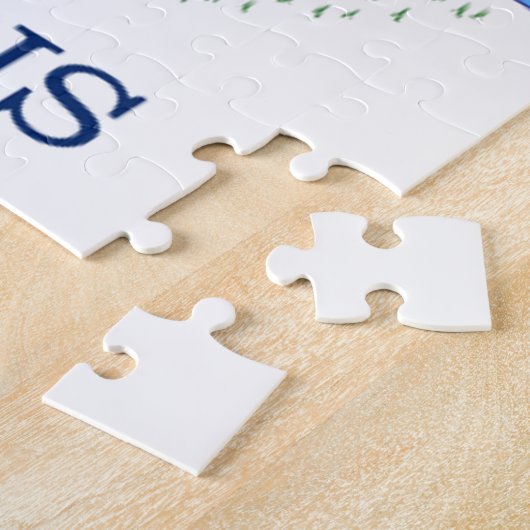 Puzzle Drapeau de l'Illinois (Côté)