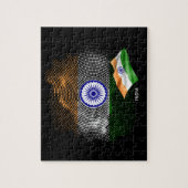 Puzzle Drapeau de l'Inde (Vertical)